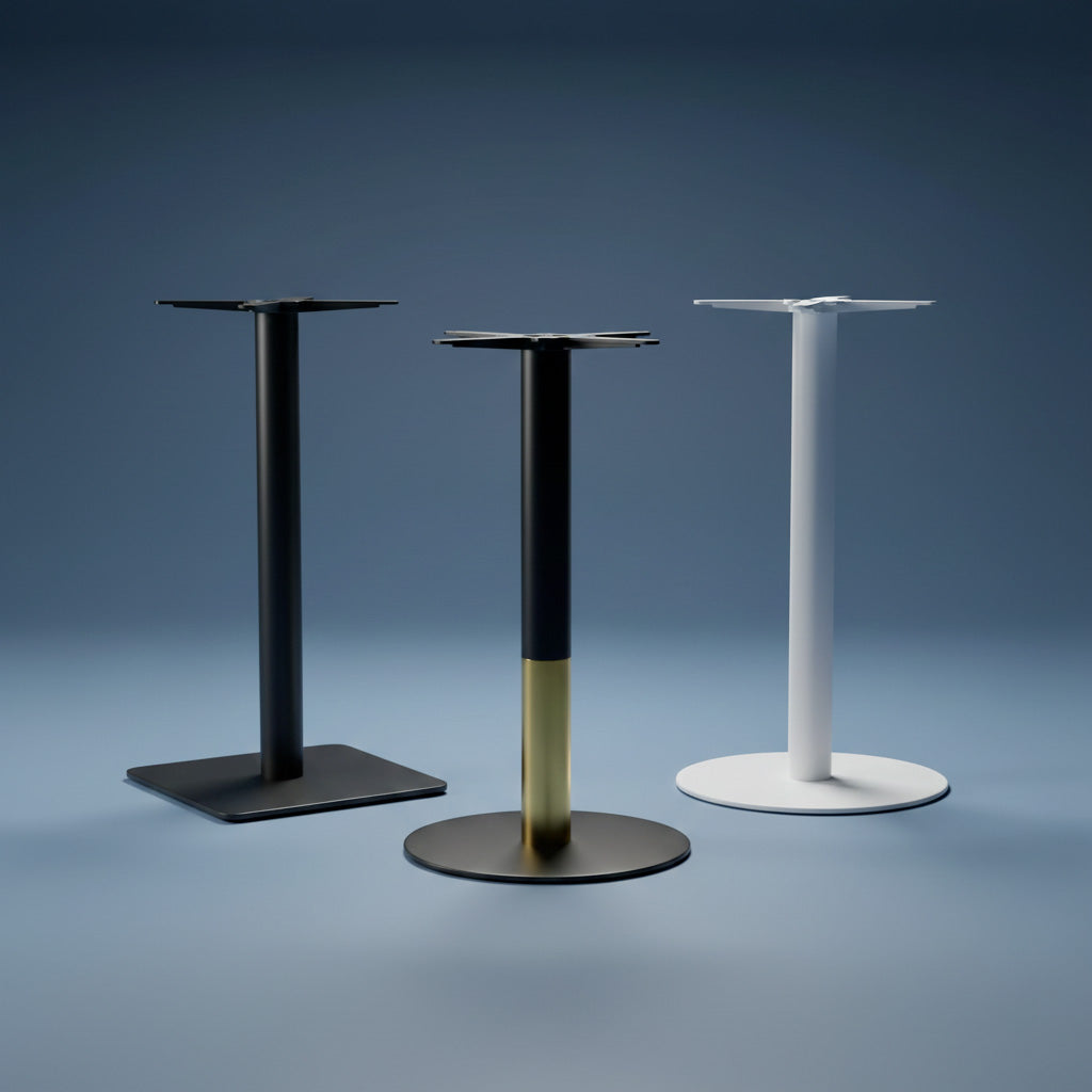 gamme de piétement de table en fonte 