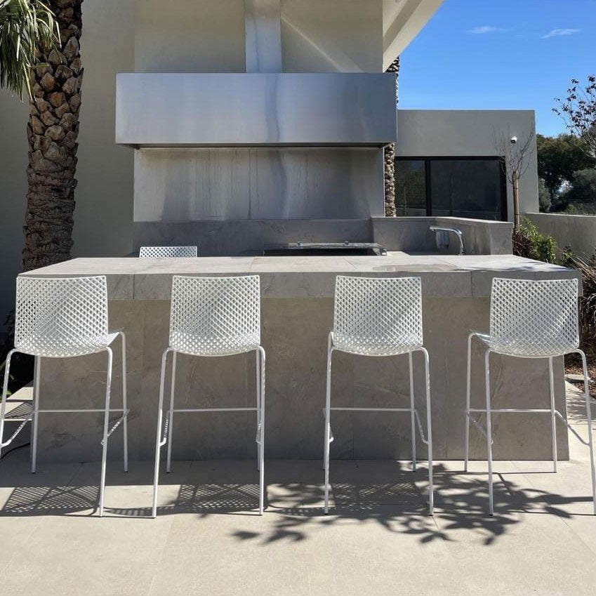 Tabouret de bar FULLER - mobilier extérieur terrasse RestooTab
