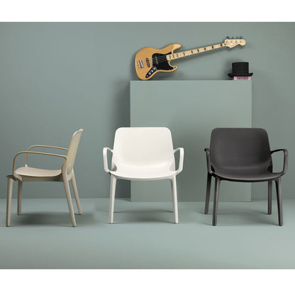 Fauteuil de restaurant GINEVRA - mobilier extérieur terrasse RestooTab