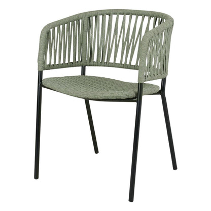 Chaise tapissée style contemporain, idéale pour brasseries et restaurants. Conçue pour un usage professionnel en intérieur.