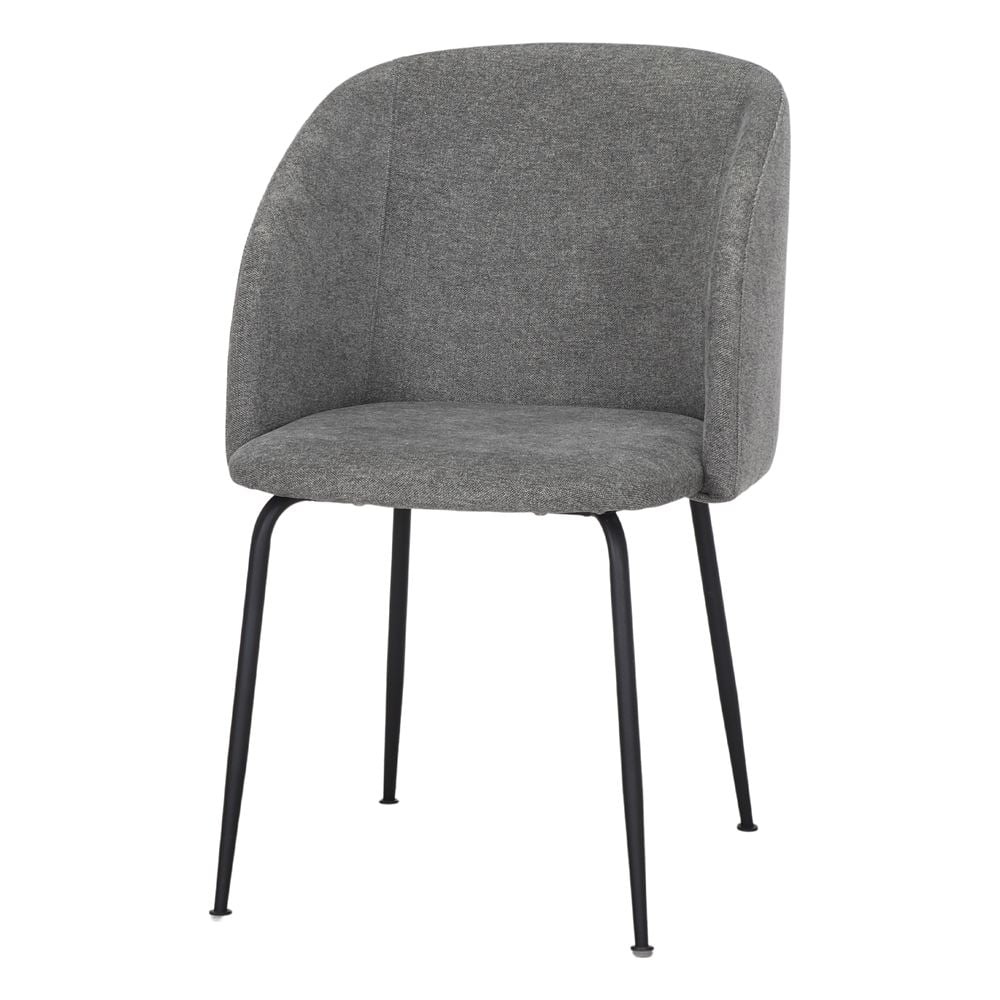 Chaise tapissée style contemporain, idéale pour brasseries et restaurants. Conçue pour un usage professionnel en intérieur.