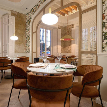Chaise de restaurant pour int�rieur DAMAS � mobilier int�rieur RestooTab