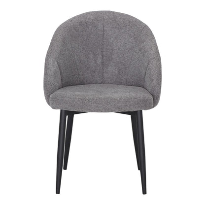 Chaise tapissée style contemporain, idéale pour brasseries et restaurants. Conçue pour un usage professionnel en intérieur.