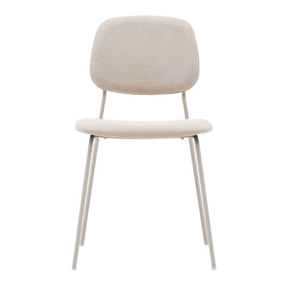 Chaise tapissée style contemporain, idéale pour brasseries et restaurants. Conçue pour un usage professionnel en intérieur.