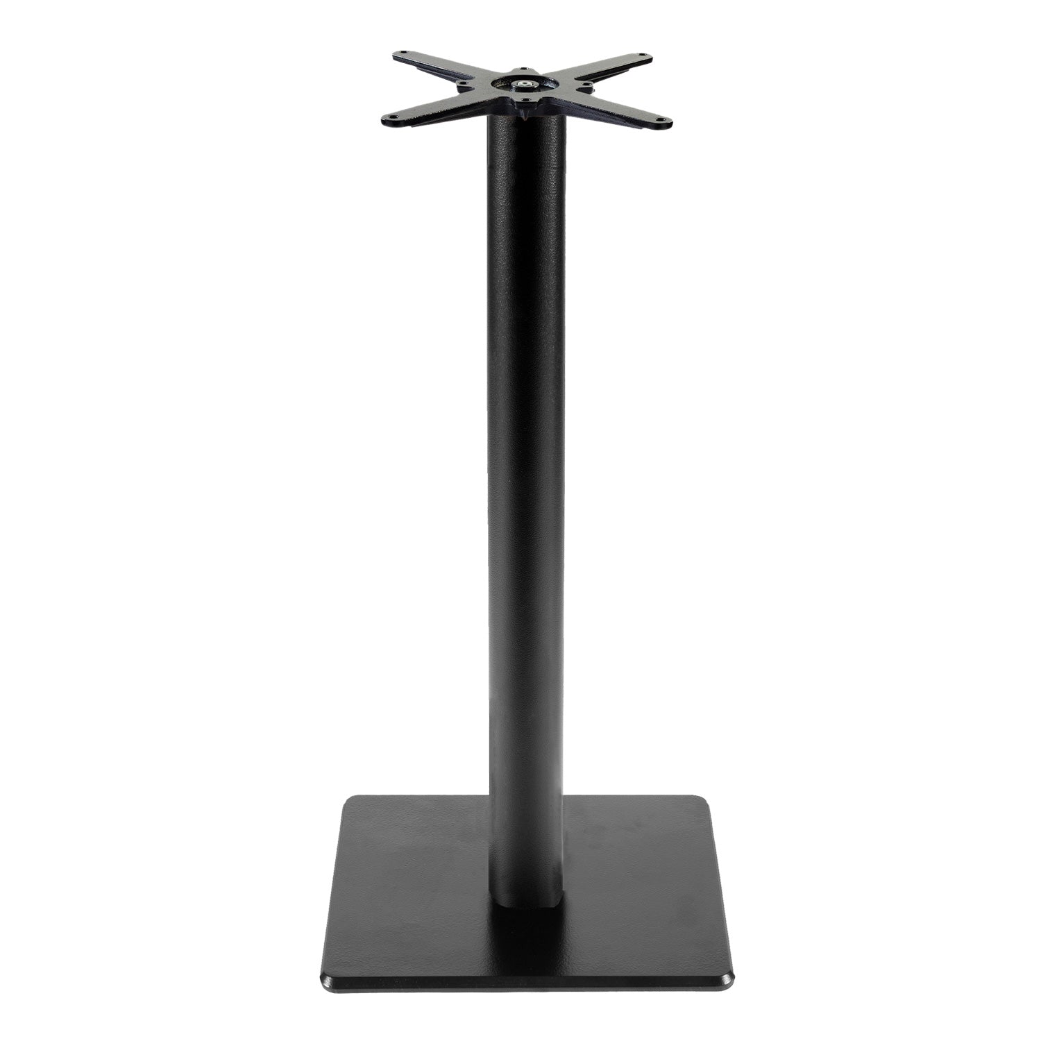 pied de table mange-debout de restaurant noir Milan T RestooTab