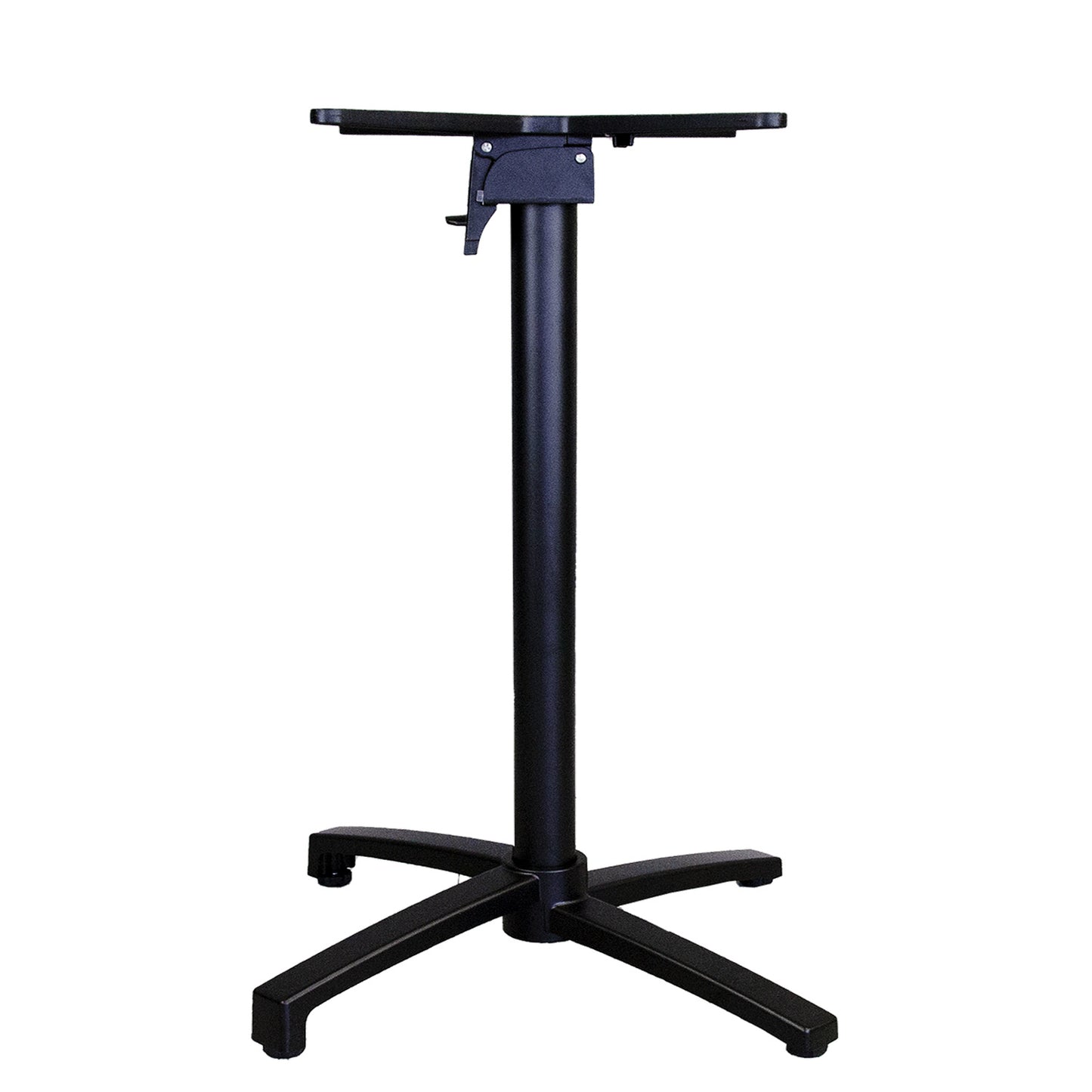 Pied de table mange-debout extérieur noir Diabolo