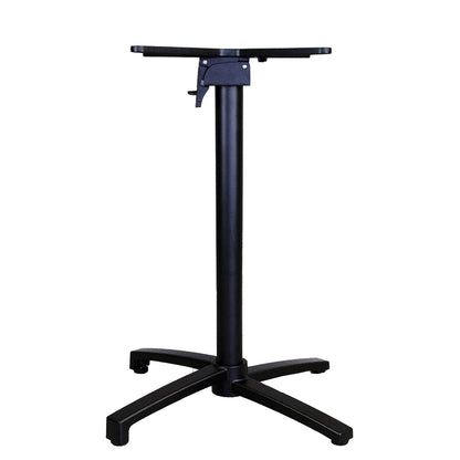 Pied de table mange-debout extérieur noir Diabolo