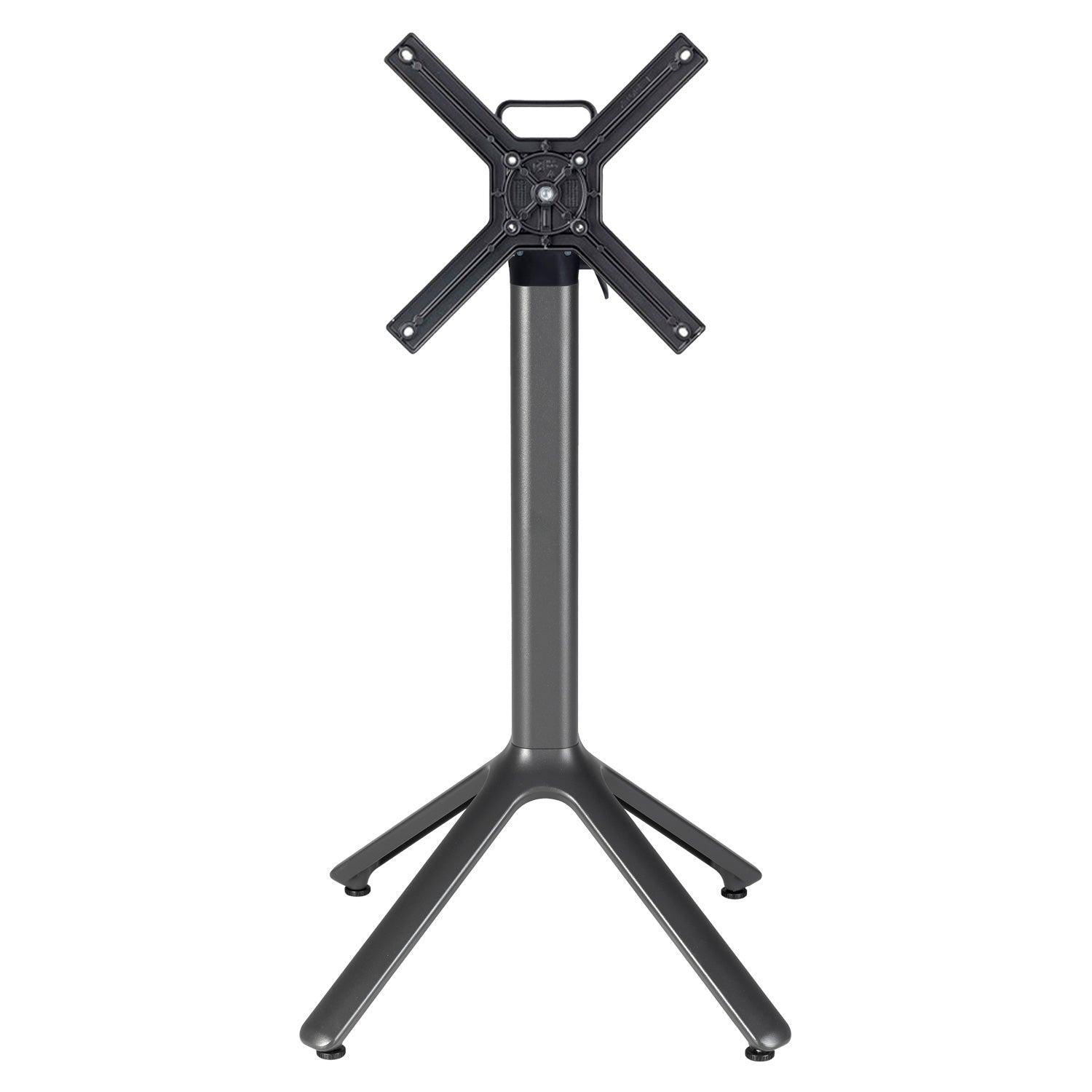 pied de table mange-debout de terrasse noir Nemo RestooTab