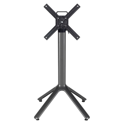 pied de table mange-debout de terrasse noir Nemo RestooTab