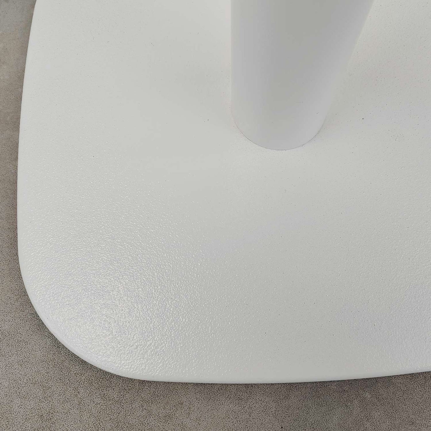 base pied de table de restaurant blanc Round RestooTab