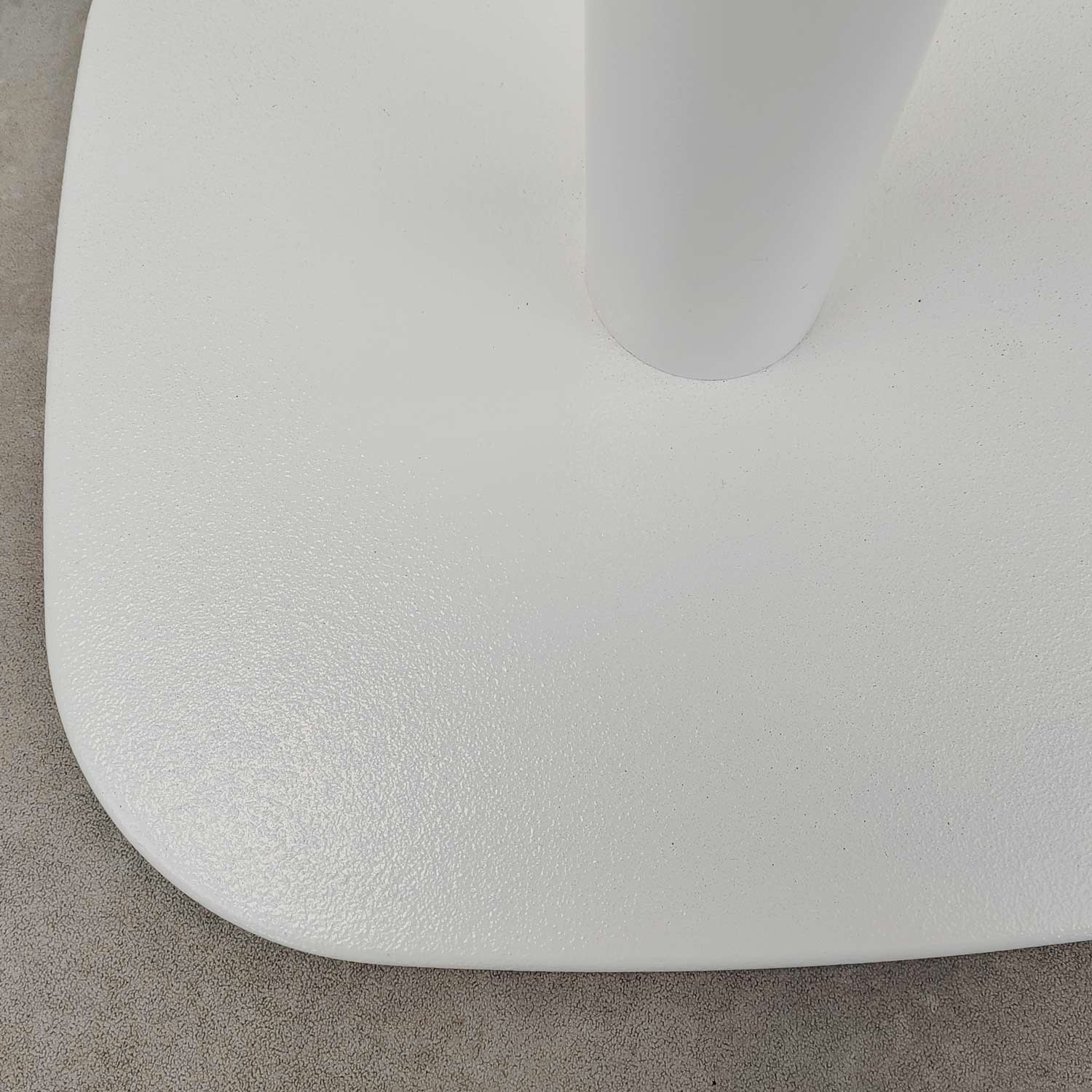 base pied de table de restaurant blanc Round RestooTab
