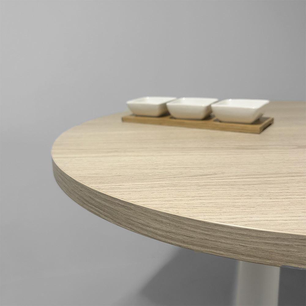 plateau de table sur mesure décor chêne vicenz
