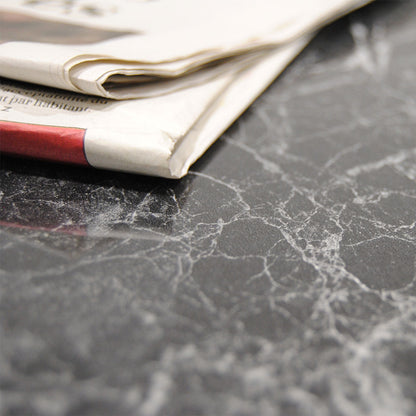 plateau de table sur mesure restaurant marbre noir brillant restootab
