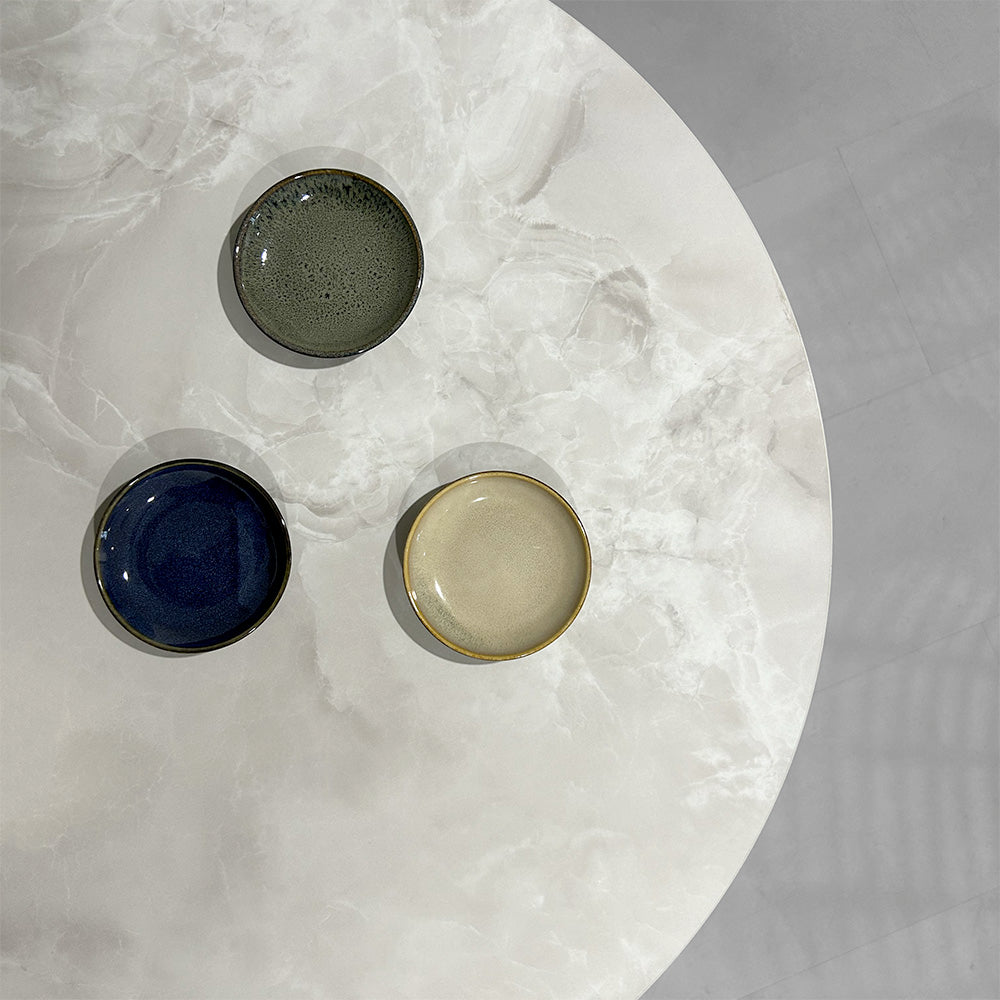 plateau de table sur mesure décor marbre perla
