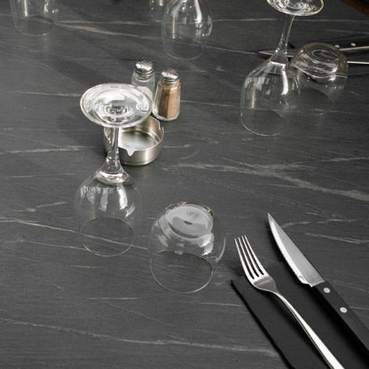 plateau de table sur mesure restaurant marbre calypso restootab