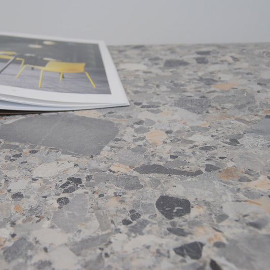 plateau de table sur mesure restaurant terrazzo cepp restootab
