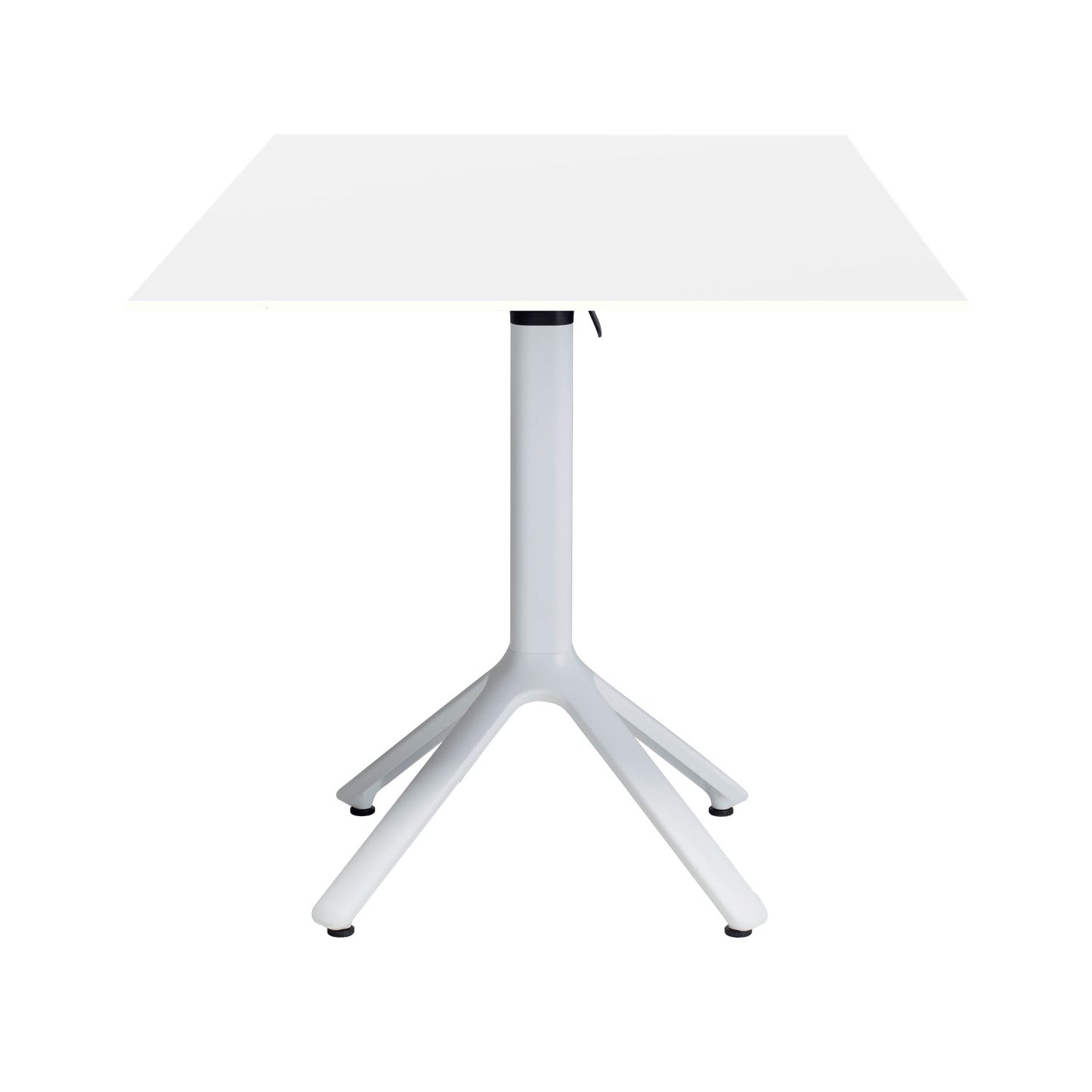 table terrasse pliable nemo blanc 70x70cm blanc ame blanche RestooTab