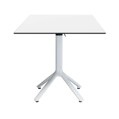 table terrasse pliable nemo blanc 70x70cm blanc RestooTab